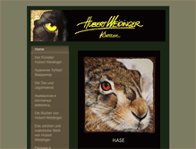 Tablet Screenshot of hubert-weidinger.com